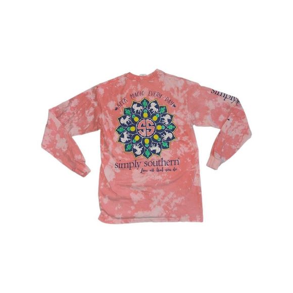 Simply Southern Bleached Tee - Picture 1 of 6